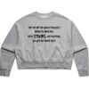 AS Colour Womens Oversized Crew Thumbnail